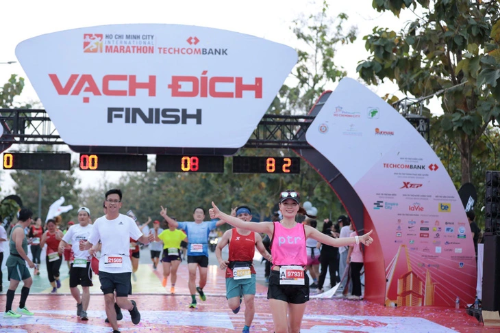 Kamereo Hân Hạnh Hỗ Trợ Giải Marathon Quốc Tế TP.HCM Techcombank 2023