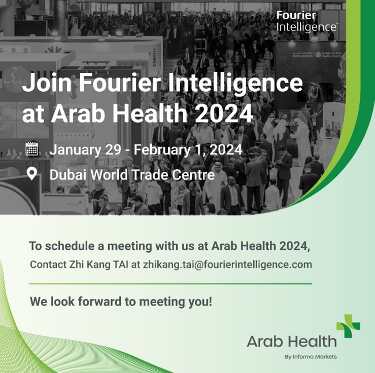 การสร้างความชาญฉลาดทางฟูริเอร์พร้อมที่จะเริ่มต้นในปี 2567 ที่งาน Arab Health