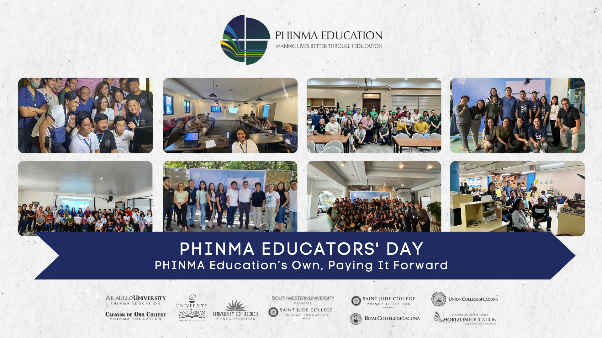 Faculty and administration members all took part in the PHINMA Educators’ Day held virtually last June 16. 