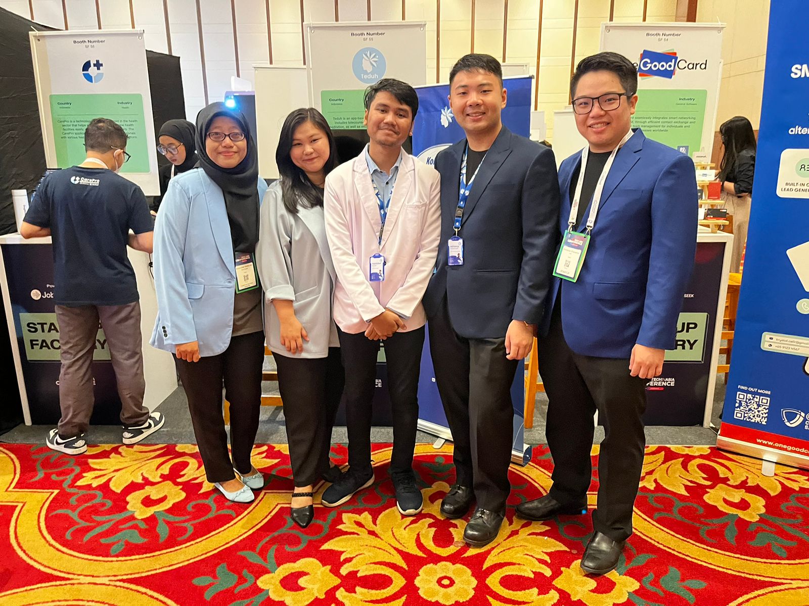 Pengumuman Teduh mengenai fokus kedepannya di Tech in Asia Conference