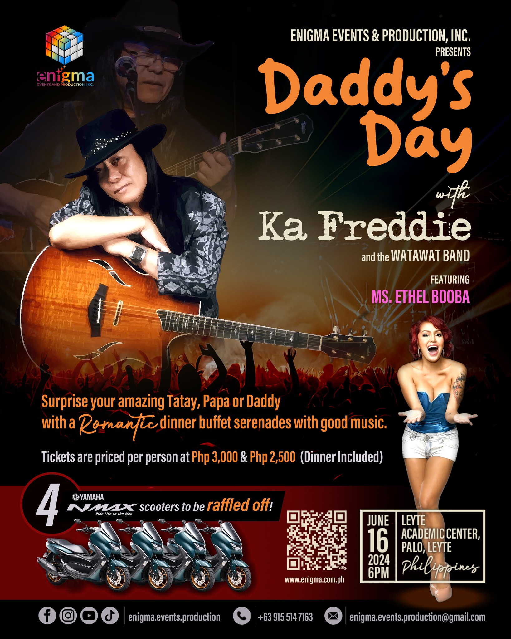 Daddy's Day with Ka Freddie and the Watawat Band Feat. Ms. Ethel Booba Event Poster
