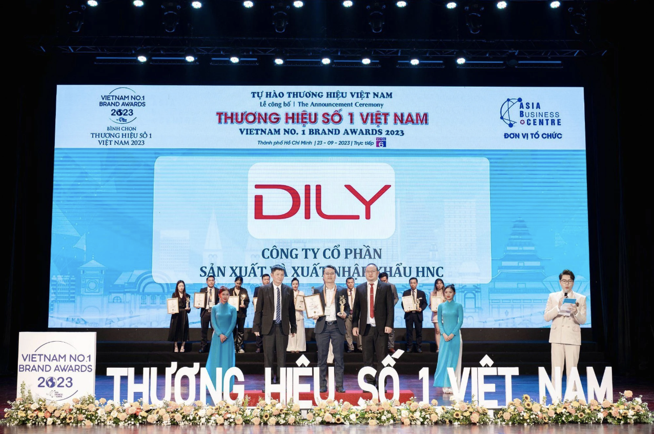 DILY nhận giải thưởng lớn vào năm 2023