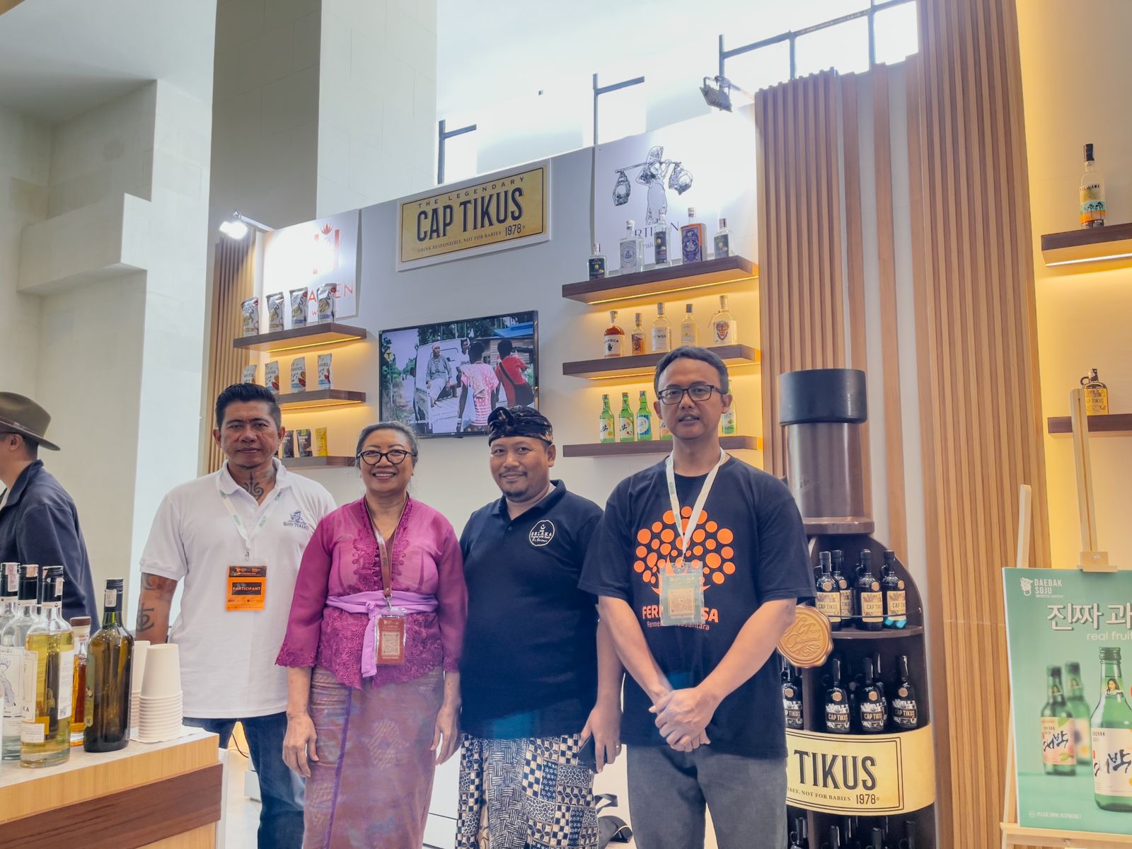 Artisan minuman fermentasi nusantara hadir meramaikan Bittersweet Festival 2024 di FHTB, Nusa Dua Bali (6/4/2024).<br>
