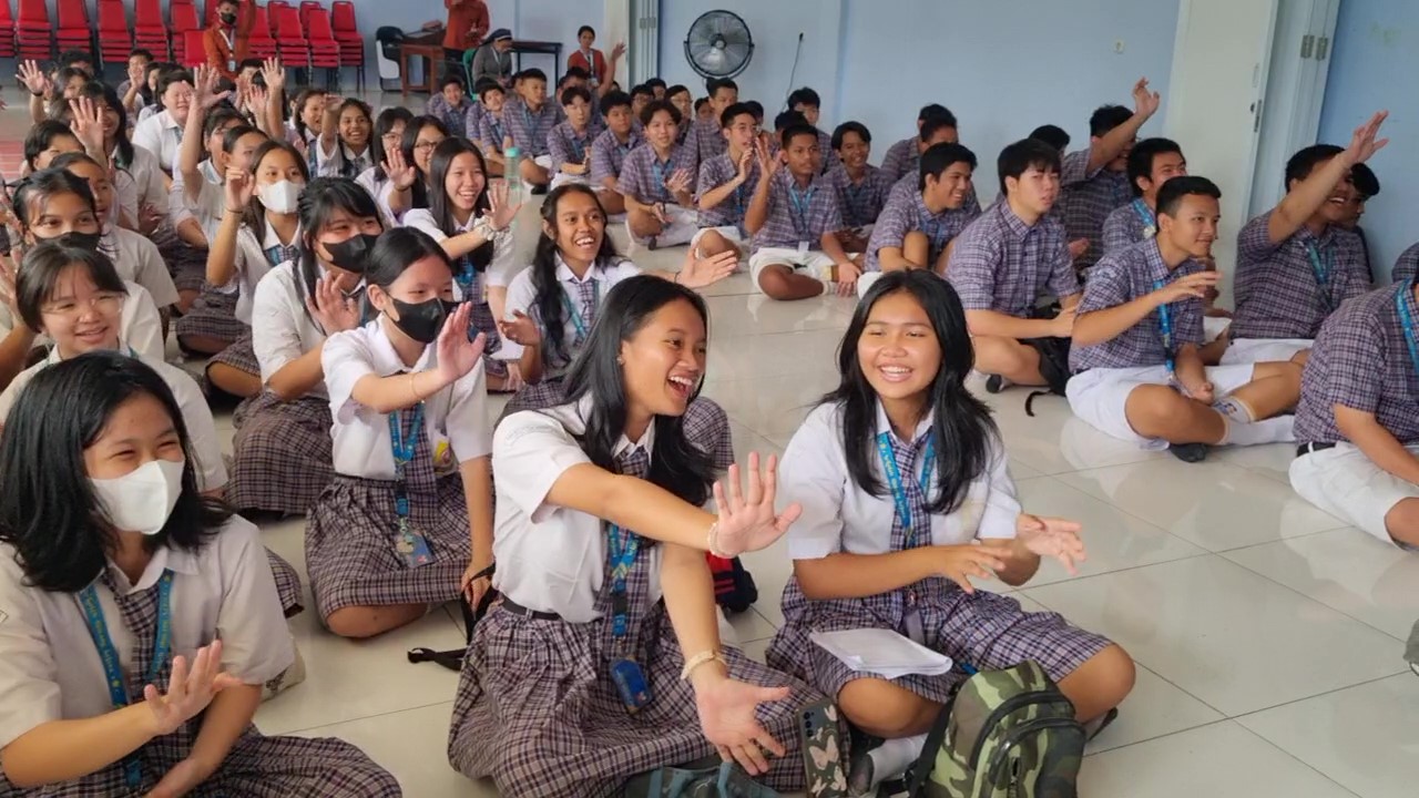 Potret antusiasme siswa SMP Bintang Kejora (Sumber: Dokumentasi pribadi)