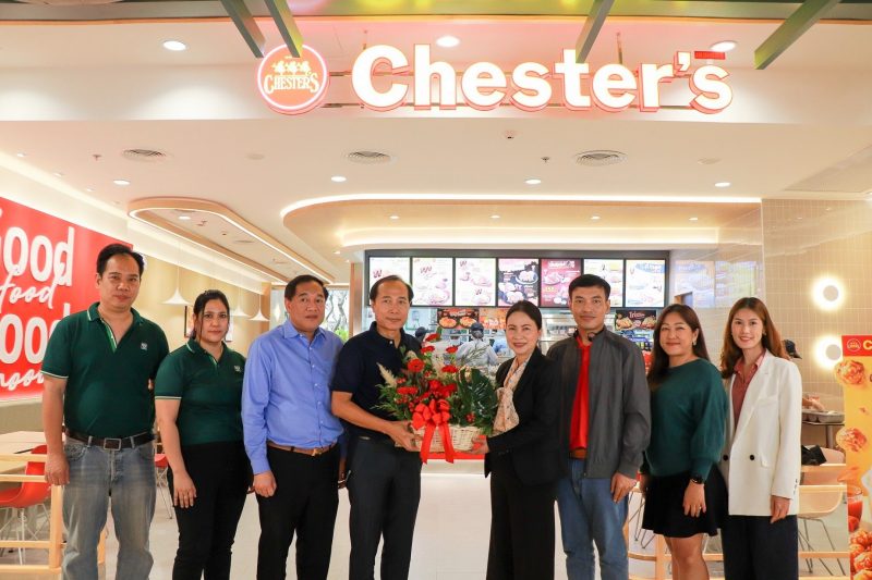 ผู้บริหารพาราไดซ์ พาร์ค ร่วมต้อนรับ Chester’s (เชสเตอร์) เปิดสาขาใหม่ ที่ชั้น G