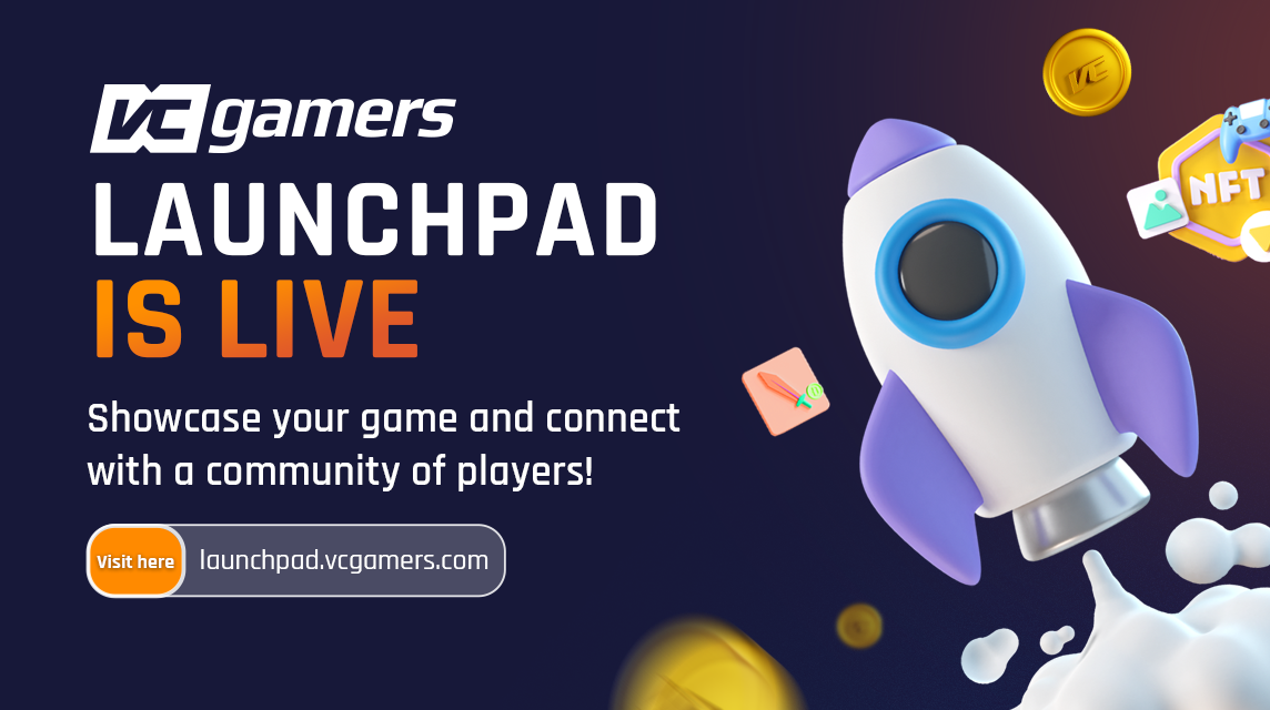 VCGamers Launchpad is Live