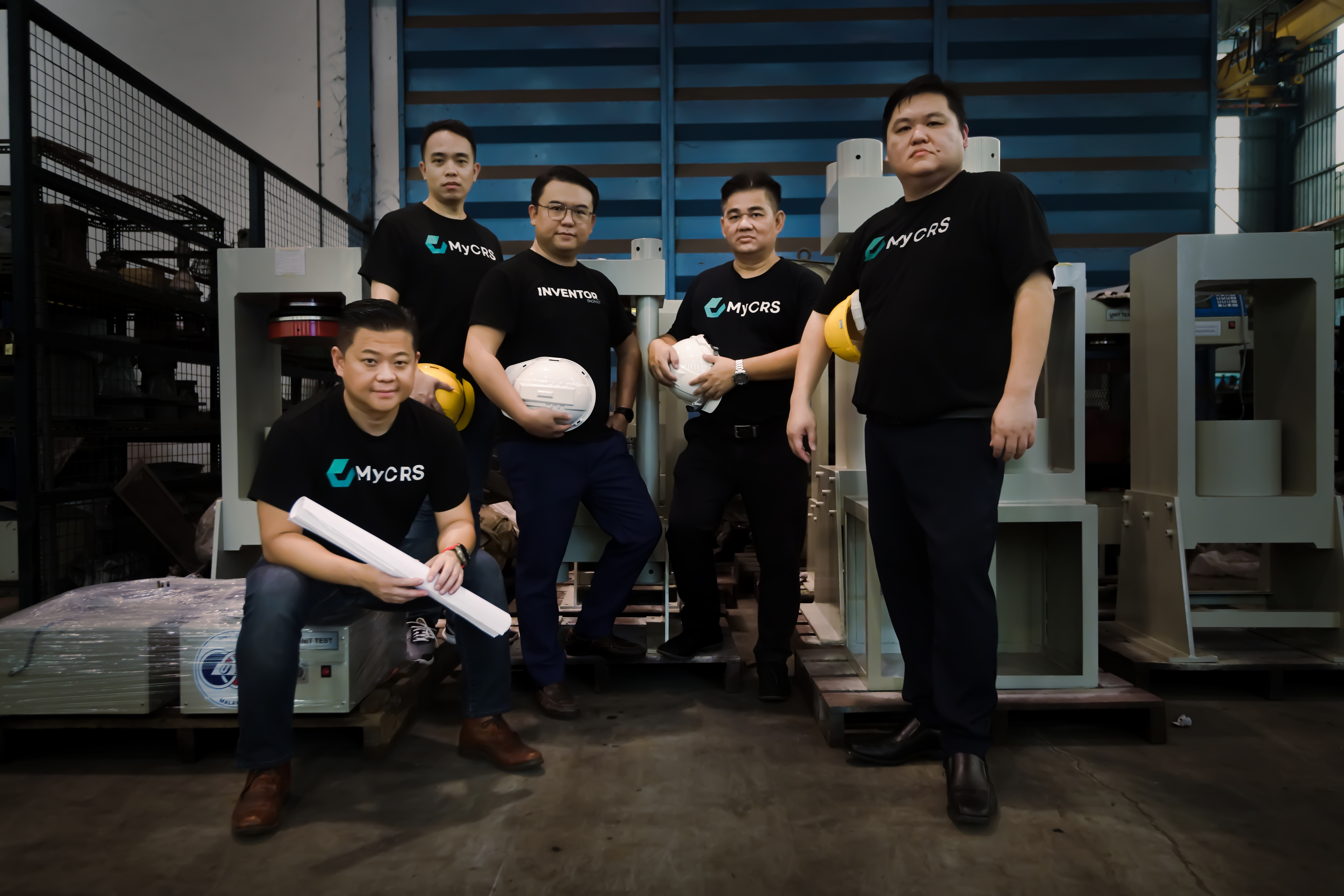 The team behind the cutting-edge concrete technology, MyCRS, revolutionizing the industry
