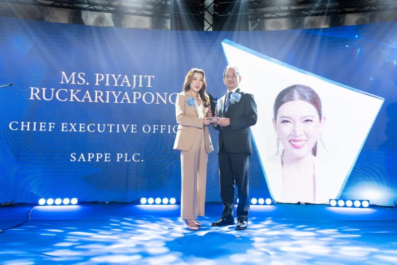 “ปิยจิต รักอริยะพงศ์” ซีอีโอ SAPPE ผู้บริหารหญิงเพียงหนึ่งเดียวจาก 14 CEO ที่คว้ารางวัล Bangkok Post CEO of the Year 2023