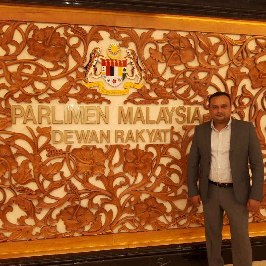 Hamza in the Parliment of Malaysia