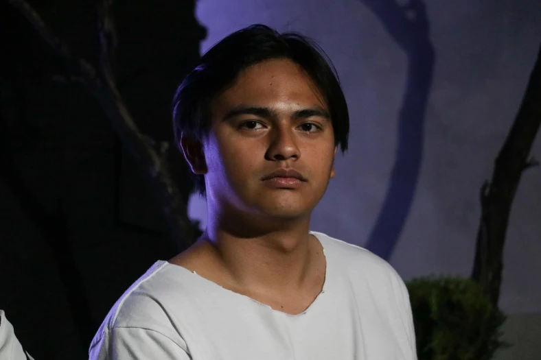 Zach Pracale (Lucifer); The ANCIENT PRODIGAL premiered at Arte Pintura x Paco Creative Space, Ermita, Manila April 6, 2024. Photo by Jude Bautista.