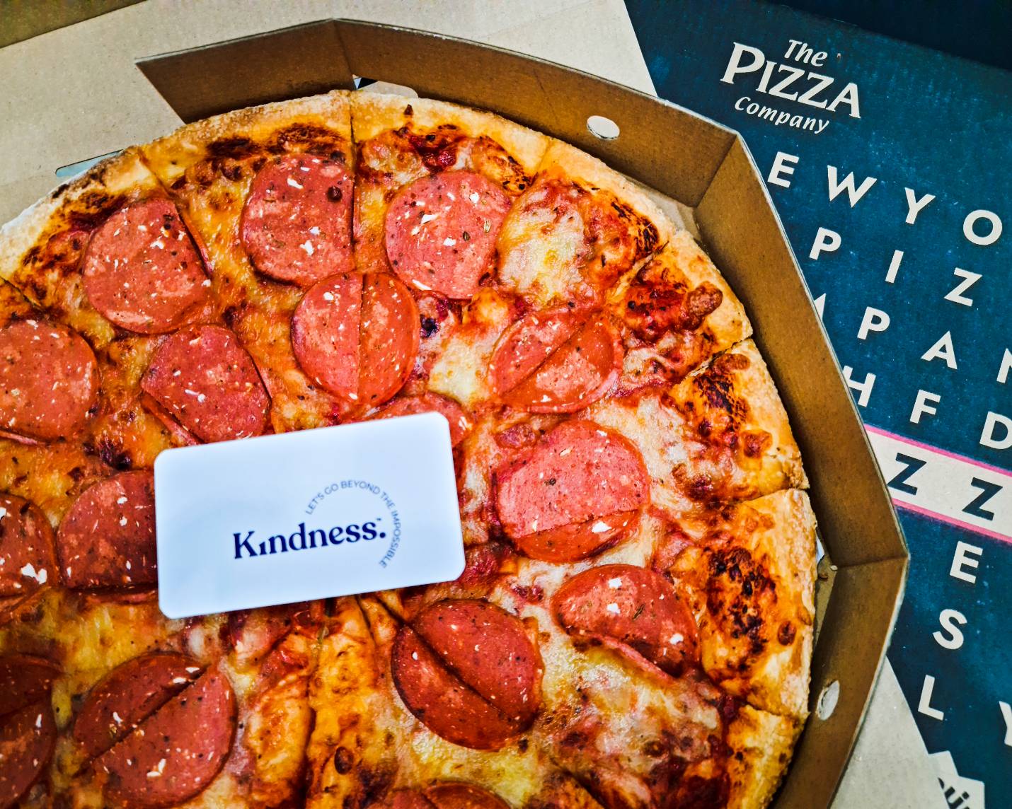 The Pizza Company x Kindness Paprioni